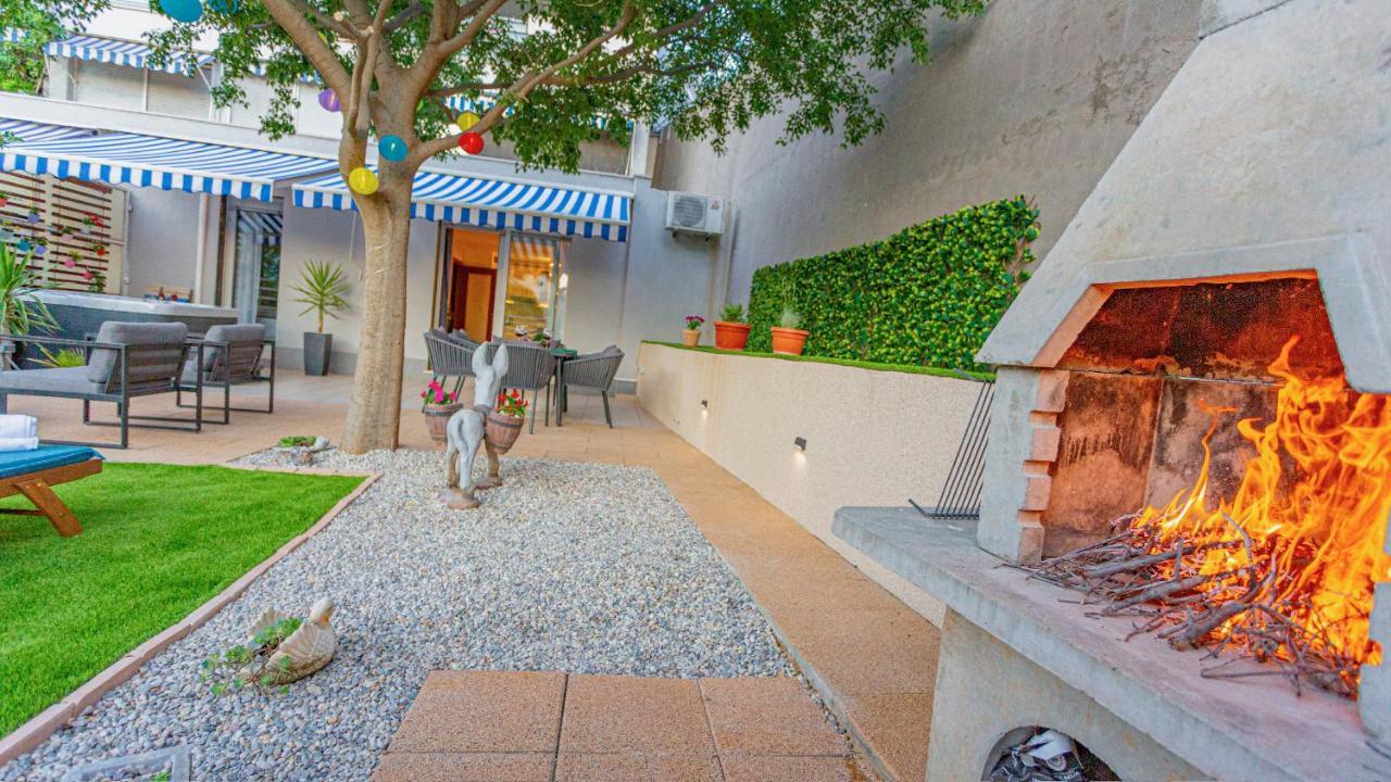 New Delux Green Garden Apartment With Hotube **** Σπλιτ Εξωτερικό φωτογραφία