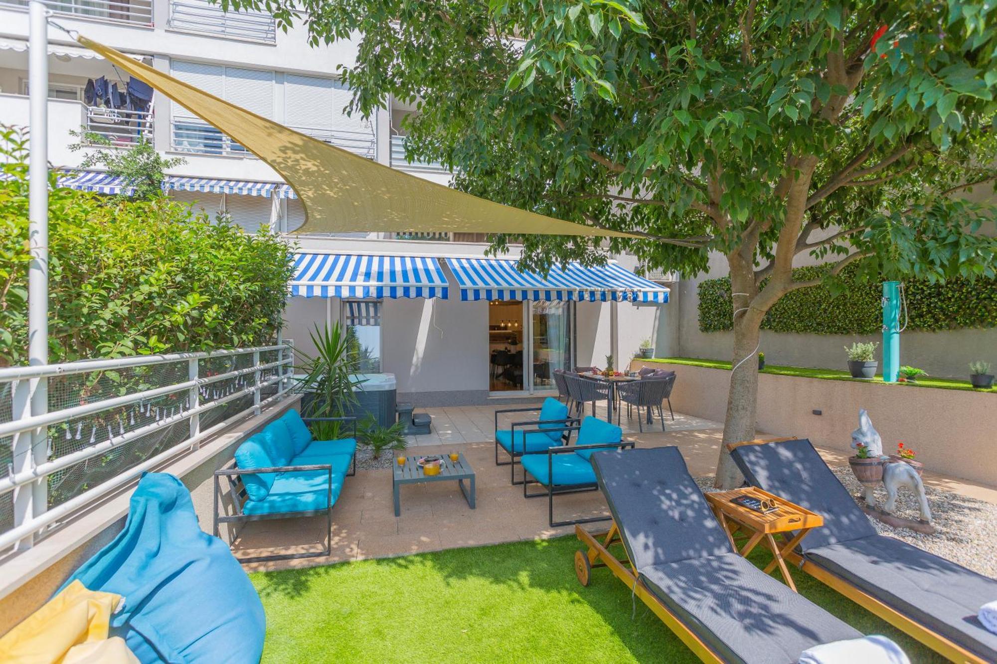 New Delux Green Garden Apartment With Hotube **** Σπλιτ Εξωτερικό φωτογραφία